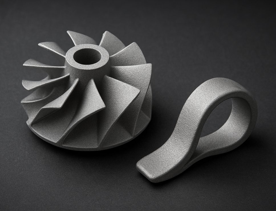 DMLS aluminium AlSi10Mg lightweight engineering part