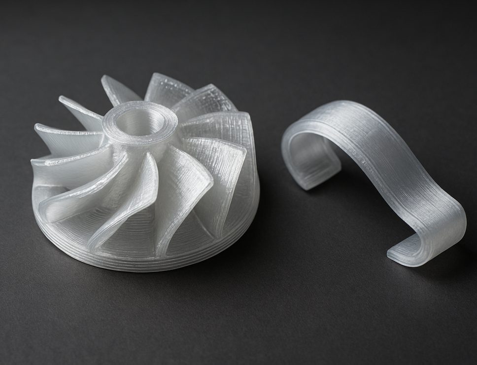 FDM 3D printed PETG durable functional component