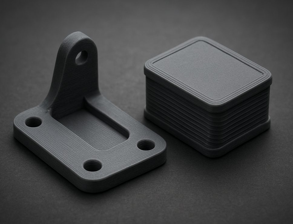 FDM 3D printed Tough PLA sample part