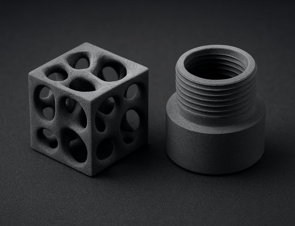 Multi Jet Fusion 3D printed PA12 functional prototype