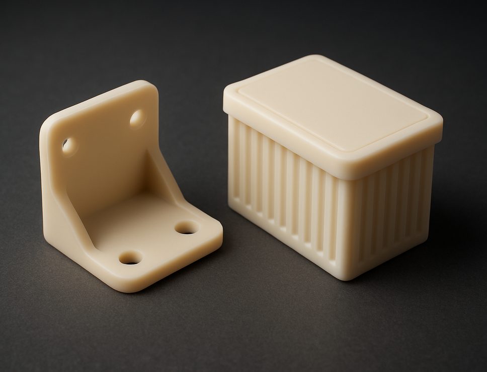 SLA 3D printed High Detail Resin sample part