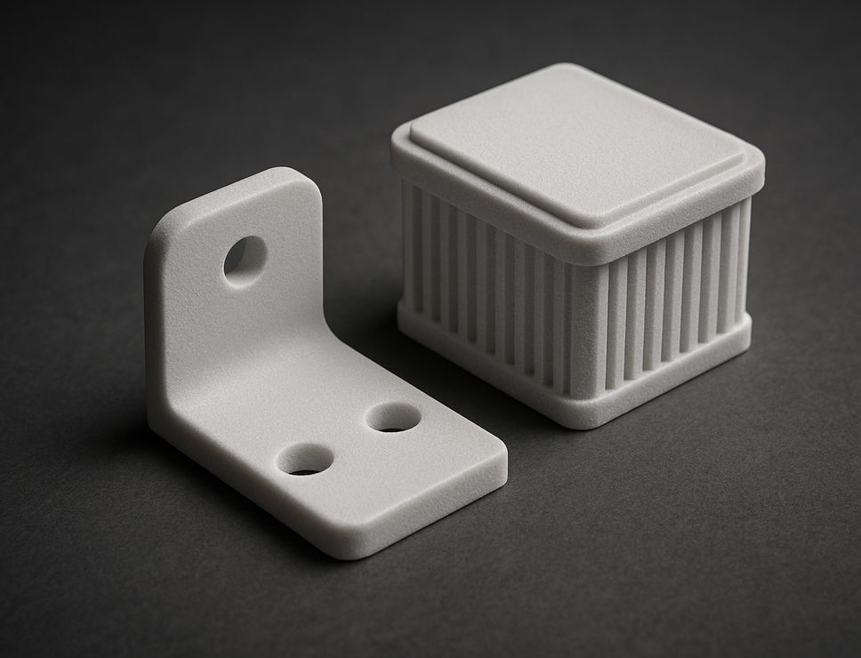 SLS 3D printed Nylon PA2200 sample part